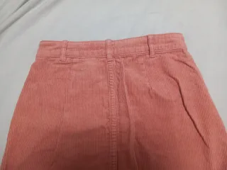 Minifalda rosa pana Stradivarius T.34