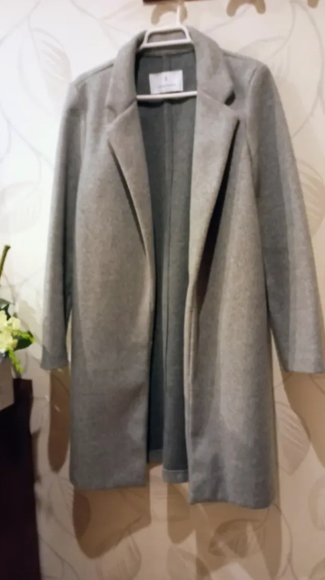 Abrigo mujer gris