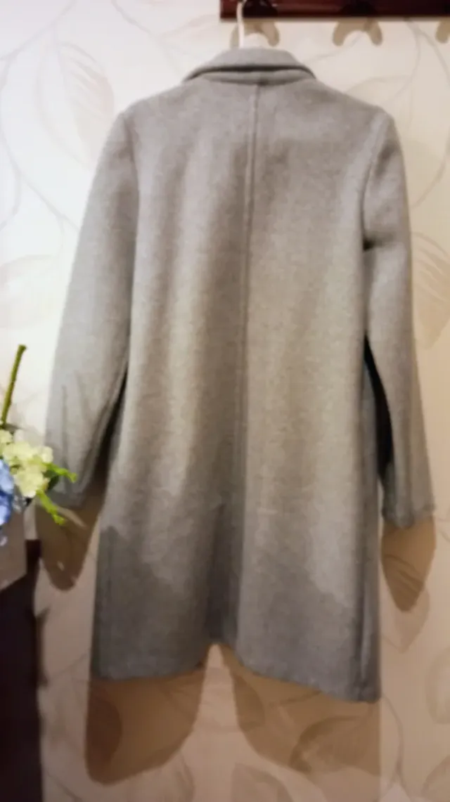 Abrigo mujer gris