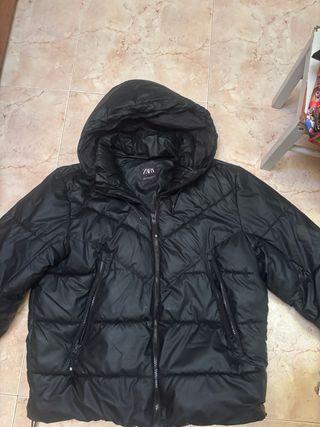 Chaqueta Zara Hombre Negra