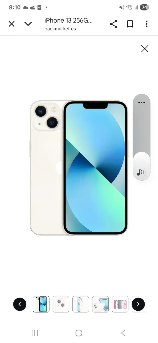 iPhone 13 256GB Argento