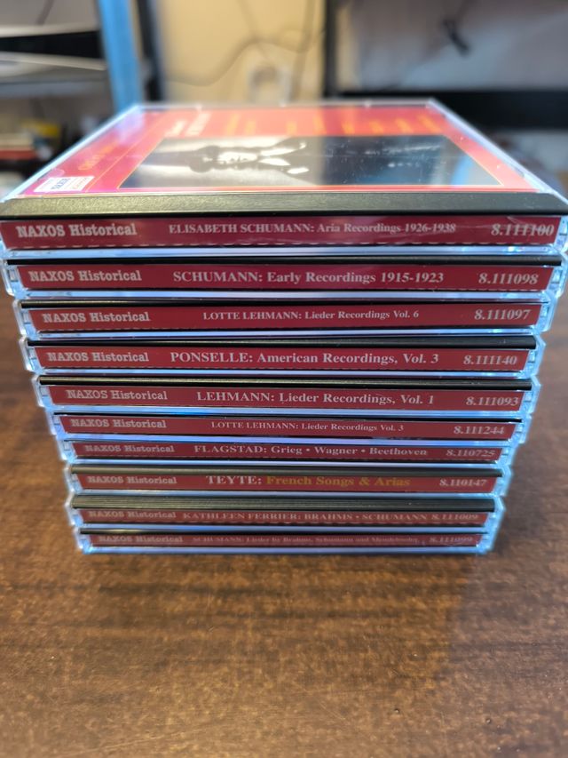 Lote CDs Música Clásica Naxos Historical