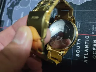 Reloj Guess Hendrix Hombre Multifunción Dorado