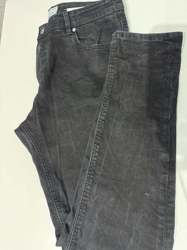 Jeans Negro Hombre Pull&Bear  Talla M/44