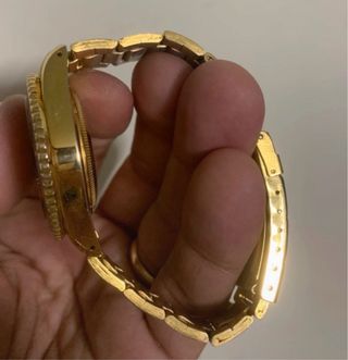 Orologio colore Oro al Quartz