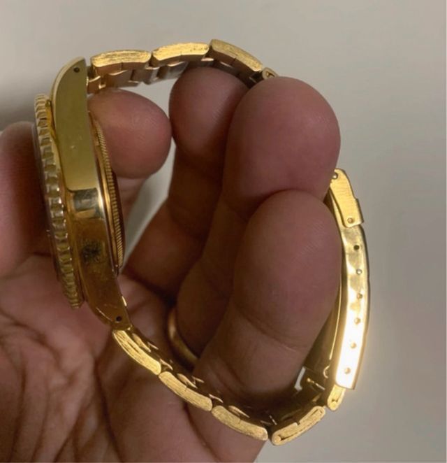 Orologio colore Oro al Quartz 