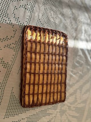 Cestino rettangolare in vimini