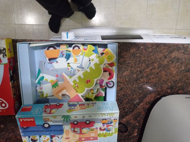 Lote 3 Puzles Djeco, Goula, Bing