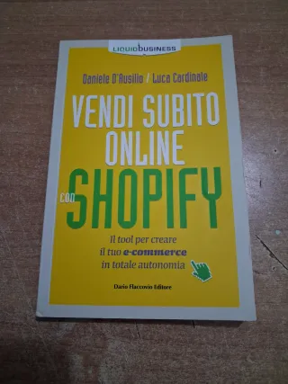 Vendi subito online con Shopify.