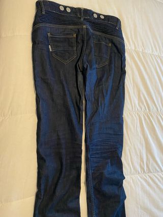 Chaqueta y pantalón moto mujer