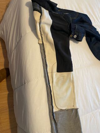 Chaqueta y pantalón moto mujer