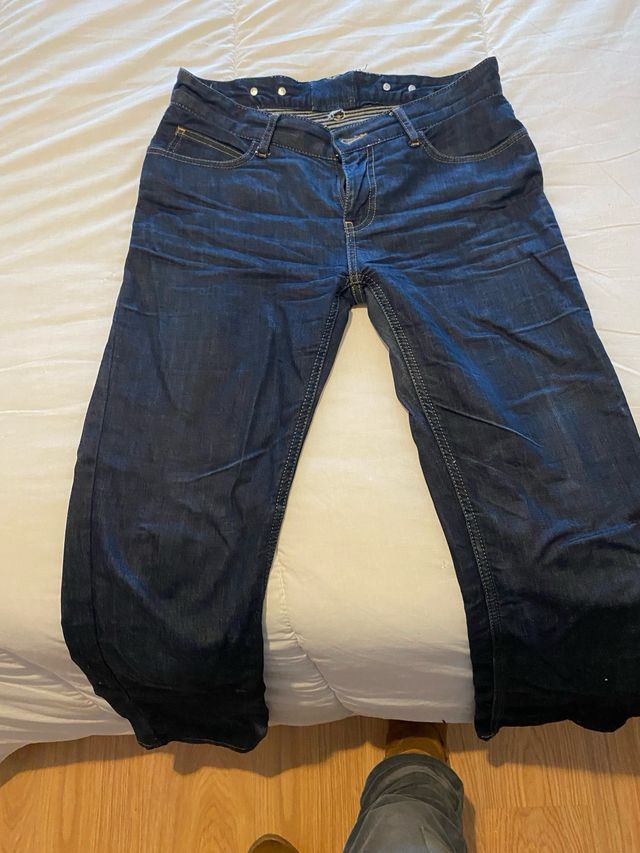 Chaqueta y pantalón moto mujer