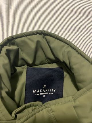 Parka Makarthy verde talla M