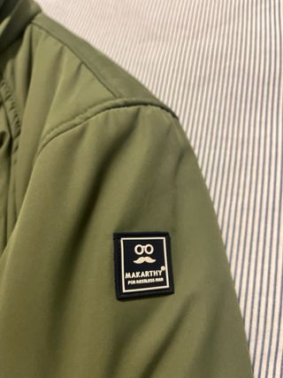 Parka Makarthy verde talla M