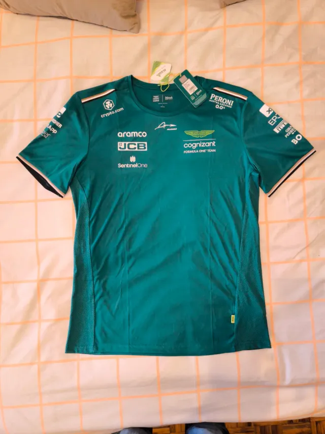 Camiseta Aston Martin F1 Fernando Alonso 2023