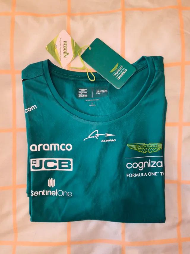 Camiseta Aston Martin F1 Fernando Alonso 2023