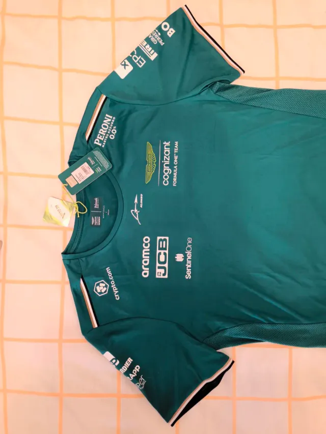 Camiseta Aston Martin F1 Fernando Alonso 2023