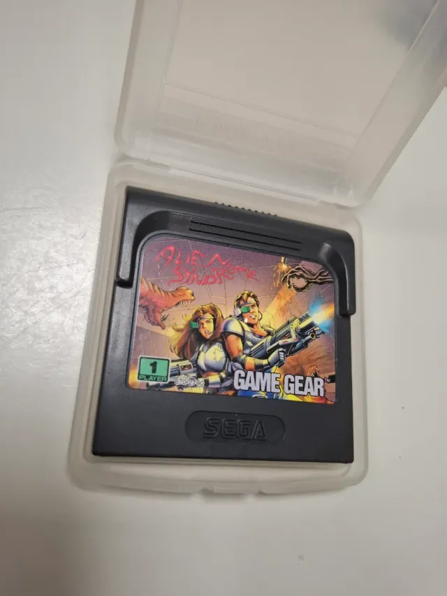 Cartuccia del gioco Alien Syndrome per Sega Game Gear