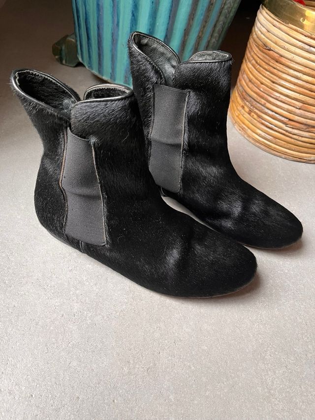 Botines MyBlouchers de pelo