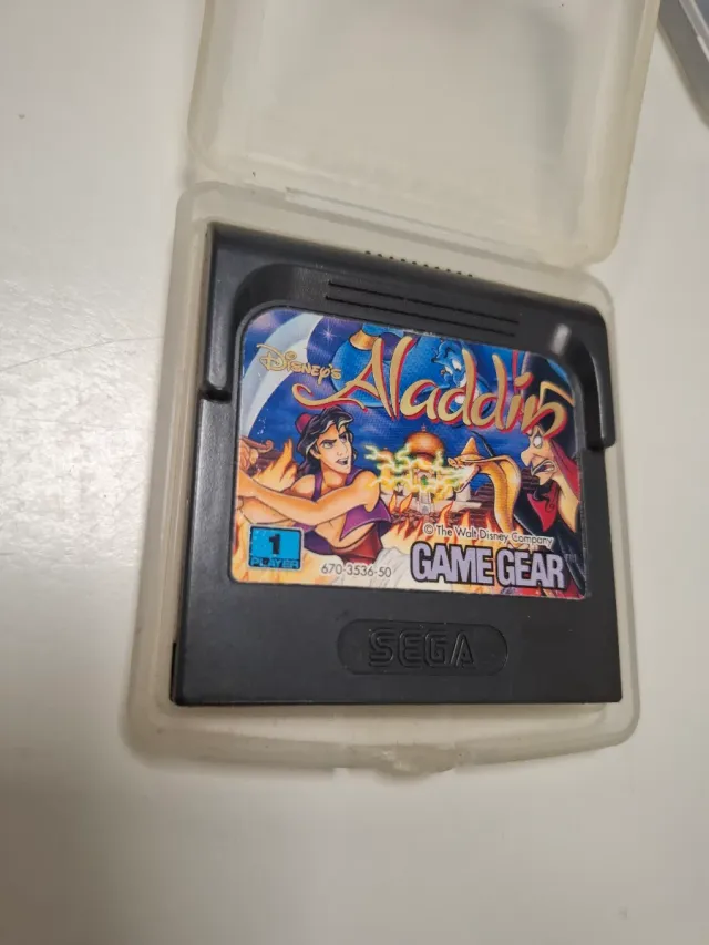 Gioco Aladdin Game Gear Sega