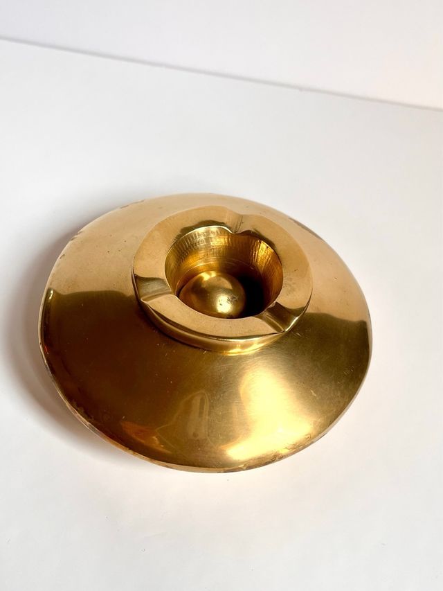 Cenicero Latón Macizo Africano