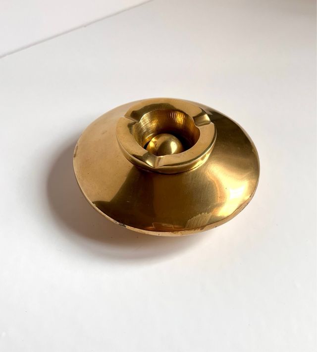 Cenicero Latón Macizo Africano