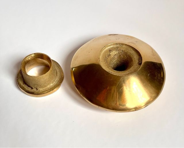 Cenicero Latón Macizo Africano