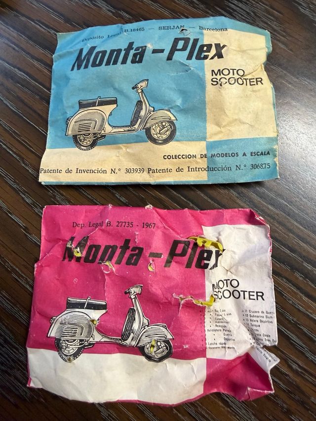 Monta-Plex Moto Scooter Colección Modelos