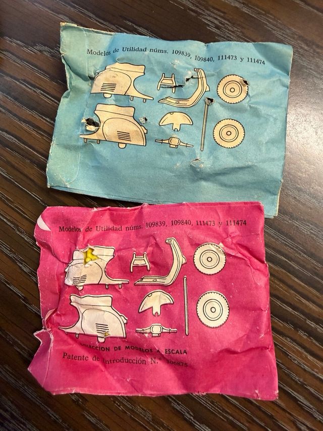 Monta-Plex Moto Scooter Colección Modelos