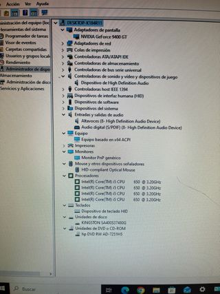 Ordenador completo i5 SSD Windows 10 GT económico 