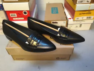 Bailarinas Clarks Negras