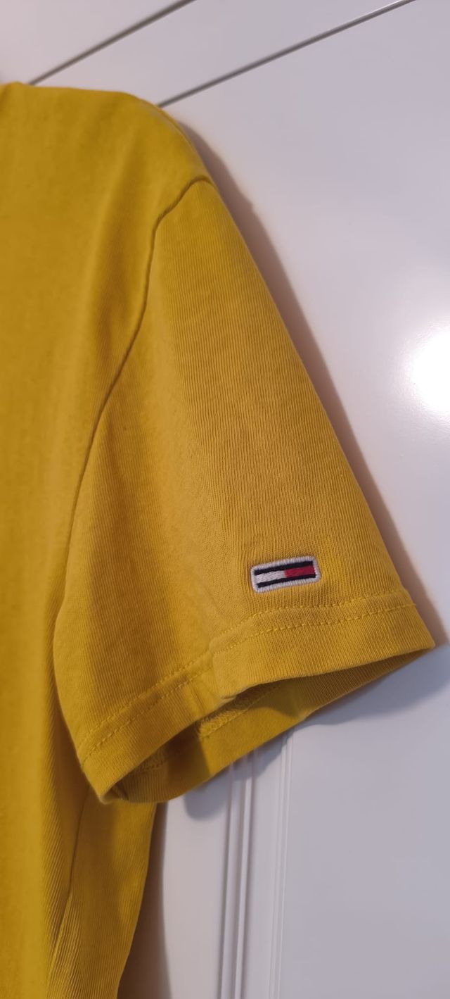Camiseta Tommy Hilfiger Amarilla Talla S