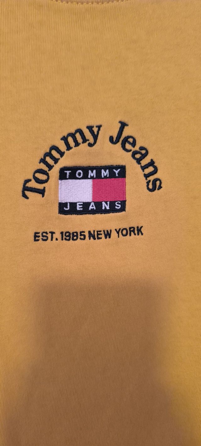 Camiseta Tommy Hilfiger Amarilla Talla S