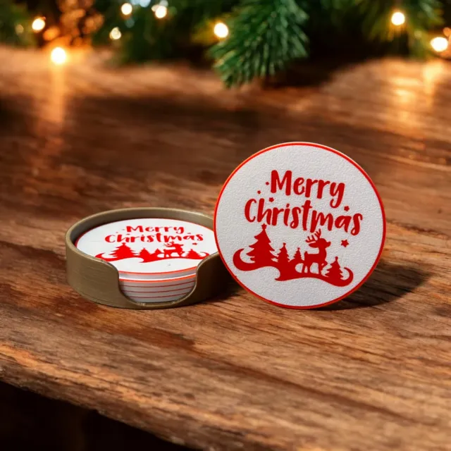 Posavasos Navidad 3D