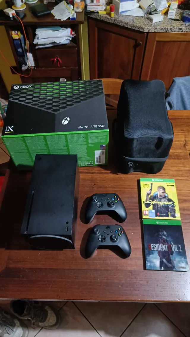 Xbox Series S 1 T Con Lettore Disco + Secondo pad
