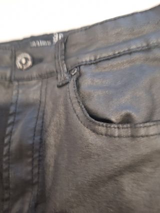 Pantalón cuero STRADIVARIUS T-38 REGALO vaquero