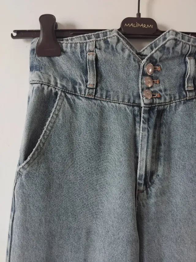 Jeans vita alta mom fit To be too