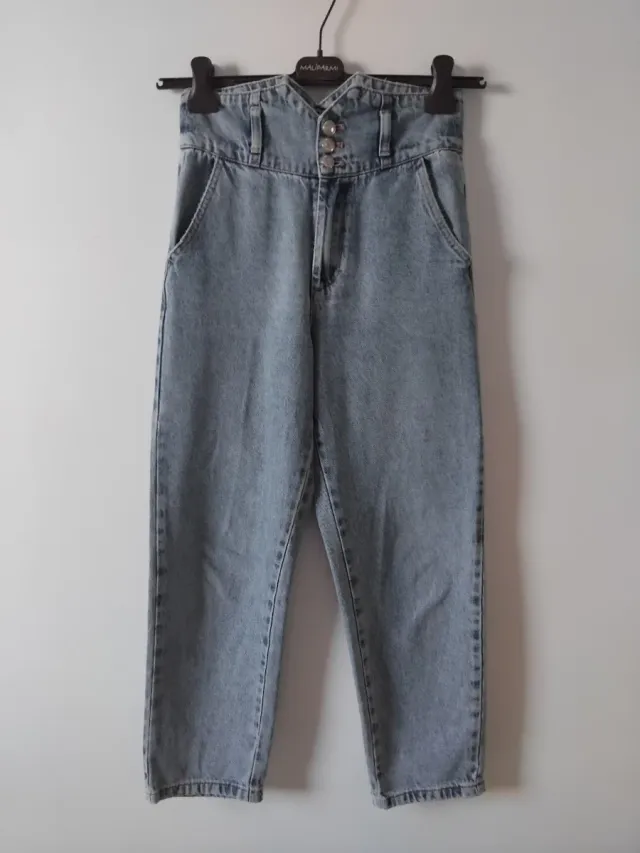 Jeans vita alta mom fit To be too