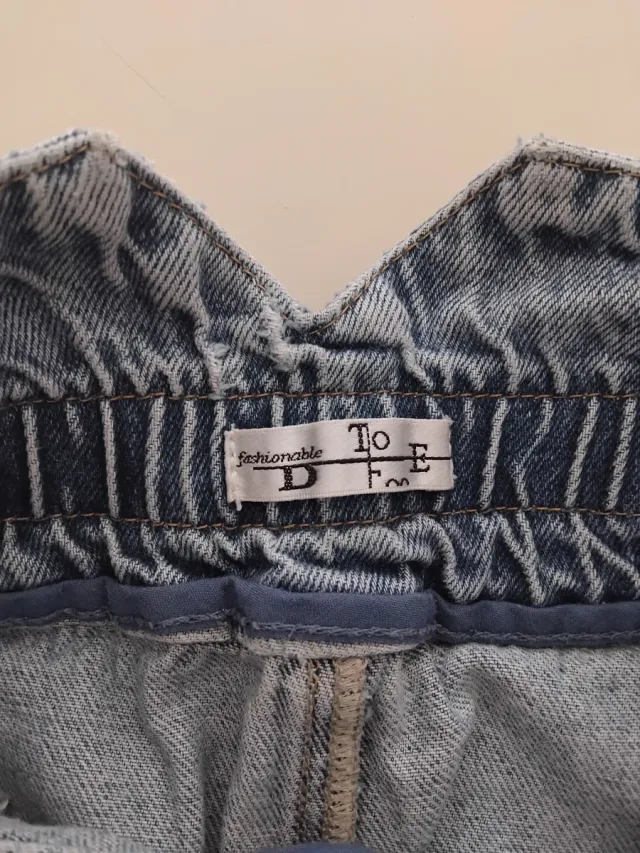 Jeans vita alta mom fit To be too