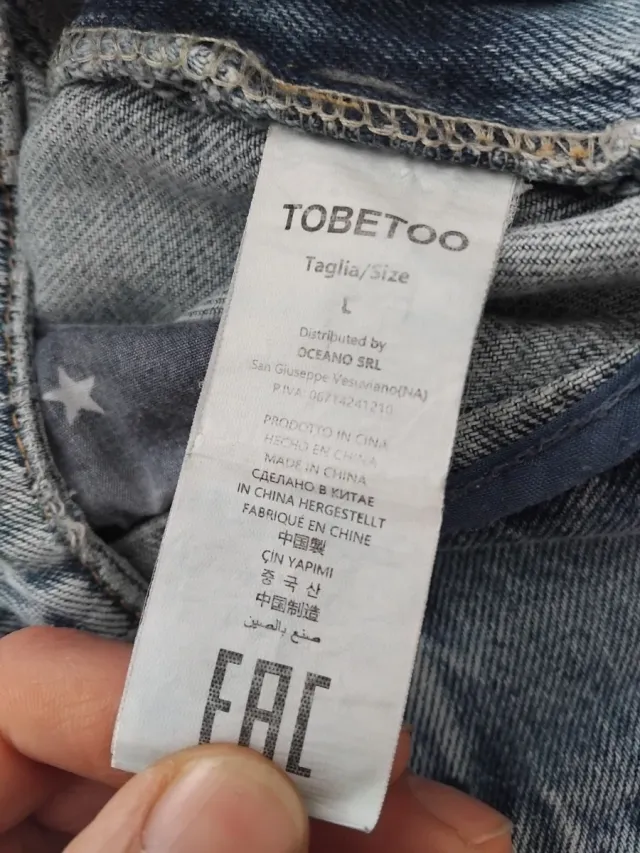 Jeans vita alta mom fit To be too