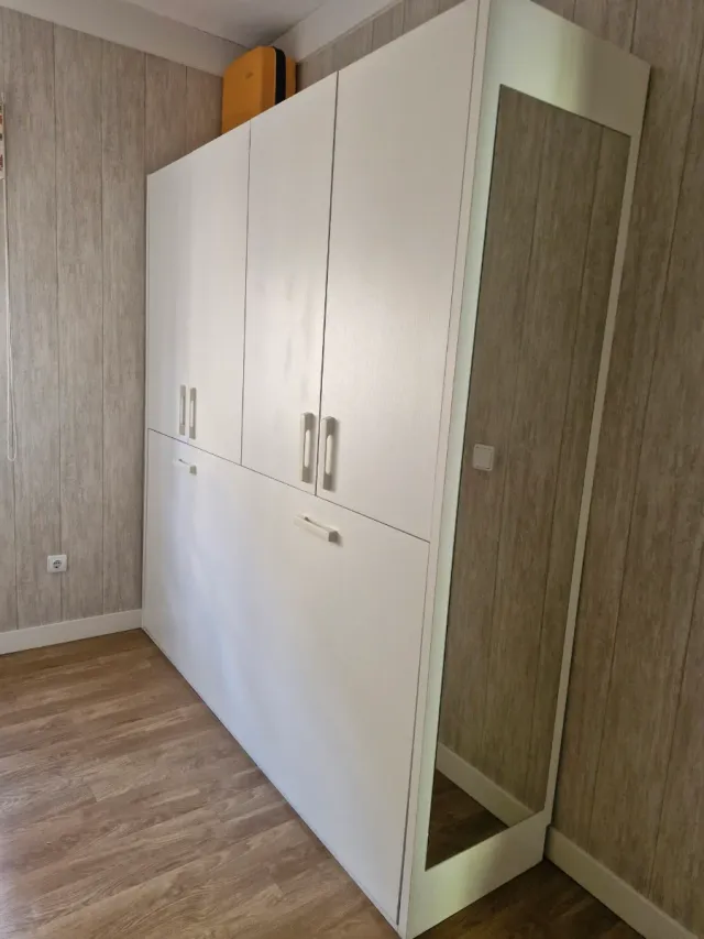 Conjunto de dormitorio juvenil blanco Briole