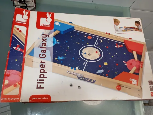 Pinball de madera Flipper Galaxy