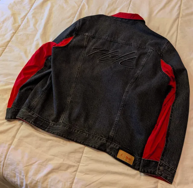 Cazadora Reversible Levi's Jordan Negra/Roja