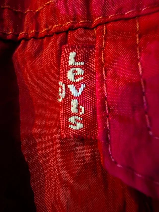 Cazadora Reversible Levi's Jordan Negra/Roja