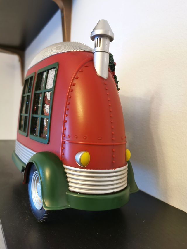 Bola de agua Caravana Papá Noel