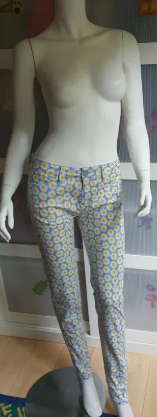 Pantalones Skinny Love Moschino Estampado Margarit