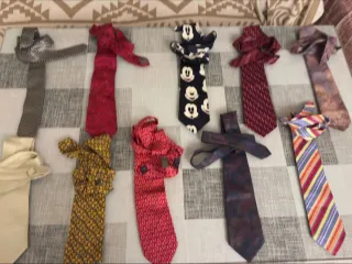 Lote de corbatas de hombre