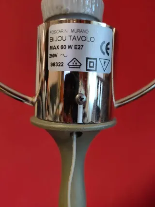 Lampada Foscarini Bijou da tavolo (senza vetro)