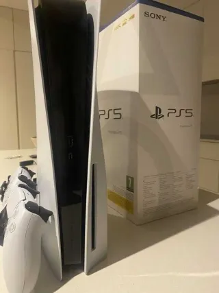 PlayStation 5 + juegos + Dual x2 + Pulse 3D + caja