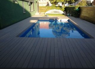 Tarima composite exterior suelo/valla